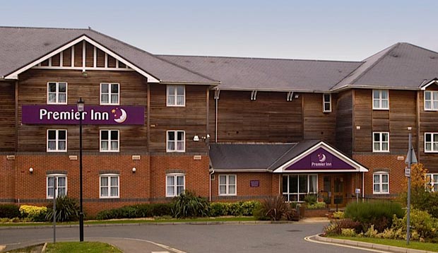 Exterior of Premier Inn Hotel Isle of Wight Newport